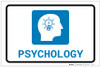 Psychology with Icon Landscape - Label