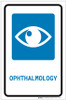 Ophthalmology with Icon Portrait - Label Ophthalmology with Icon Portrait - Label
