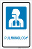 Pulmonology with Icon Portrait - Label