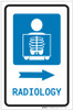 Radiology Right Arrow with Icon Portrait - Label Radiology Right Arrow with Icon Portrait - Label