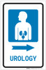 Urology Right Arrow with Icon Portrait - Label