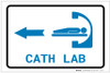 Cath Lab Left Arrow with Icon Landscape v2 - Label Cath Lab Left Arrow with Icon Landscape v2 - Label