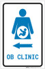 OB Clinic Left Arrow with Icon Portrait v2 - Label