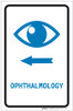 Ophthalmology Left Arrow with Icon Portrait v2 - Label Ophthalmology Left Arrow with Icon Portrait v2 - Label
