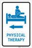 Physical Therapy Left Arrow with Icon Portrait v2 - Label