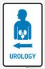 Urology Left Arrow with Icon Portrait v2 - Label Urology Left Arrow with Icon Portrait v2 - Label