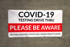 COVID-19 Testing Here Down Arrow - Banner COVID-19 Testing Here Down Arrow - Banner