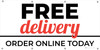 Free Delivery Order Online Today - Banner
