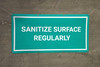 Sanitize Surface - Banner