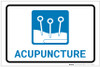 Acupuncture with Icon Landscape - Label Acupuncture with Icon Landscape - Label