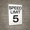 Speed Limit 5 (Wall)