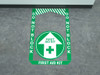 First Aid Kit - Pre Made Floor Sign Bundle First Aid Kit - Pre Made Floor Sign Bundle