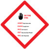 Do The Five Hand Graphic - Placard Sign Do The Five Hand Graphic - Placard Sign