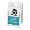 Face Mask Required to use Cardio Equipment - A-Frame Sign