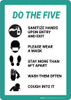 Do The Five Retail Portrait - Wall Sign Do The Five Retail Portrait - Wall Sign