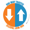 One Way Traffic - Arrows - Floor Sign One Way Traffic - Arrows - Floor Sign
