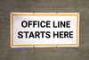 Office Line Starts Here - Banner