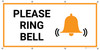 Please Ring Bell with Icon - Banner Please Ring Bell with Icon - Banner
