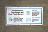 Face Coverings Face Shields and Clear Plastic Barriers with Icons - Banner Face Coverings Face Shields and Clear Plastic Barriers with Icons - Banner