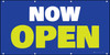 Now Open Blue Green - Banner Now Open Blue Green - Banner