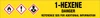 1-Hexene [CAS# 592-41-6] - GHS Pipe Marking Label