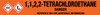 1,1,2,2-Tetrachloroethane [CAS# 79-34-5] - GHS Pipe Marking Label