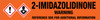 2-Imidazolidinone [CAS# 120-93-4] - GHS Pipe Marking Label