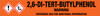 2,6-Di-tert-butylphenol [CAS# 128-39-2] - GHS Pipe Marking Label