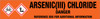 Arsenic(III) Chloride [CAS# 7784-34-1] - GHS Pipe Marking Label