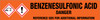 Benzenesulfonic Acid [CAS# 98-11-3] - GHS Pipe Marking Label