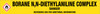 Borane N,N-Diethylaniline Complex [CAS# 13289-97-9] - GHS Pipe Marking Label