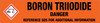 Boron Triiodide [CAS# 13517-10-7] - GHS Pipe Marking Label