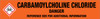 Carbamoylcholine Chloride [CAS# 51-83-2] - GHS Pipe Marking Label