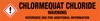 Chlormequat Chloride [CAS# 999-81-5] - GHS Pipe Marking Label