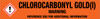 Chlorocarbonyl Gold(I) [CAS# 50960-82-2] - GHS Pipe Marking Label