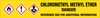Chloromethyl Methyl Ether [CAS# 107-30-2] - GHS Pipe Marking Label
