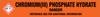 Chromium(Iii) Phosphate Hydrate [CAS# 84359-31-9] - GHS Pipe Marking Label