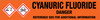 Cyanuric Fluoride [CAS# 675-14-9] - GHS Pipe Marking Label