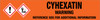 Cyhexatin [CAS# 13121-70-5] - GHS Pipe Marking Label