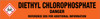 Diethyl Chlorophosphate [CAS# 814-49-3] - GHS Pipe Marking Label