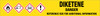 Diketene [CAS# 674-82-8] - GHS Pipe Marking Label