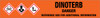 Dinoterb [CAS# 1420-07-1] - GHS Pipe Marking Label