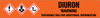 Diuron [CAS# 330-54-1] - GHS Pipe Marking Label