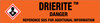Drierite [CAS# 7778-18-9] - GHS Pipe Marking Label