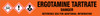 Ergotamine Tartrate [CAS# 379-79-3] - GHS Pipe Marking Label
