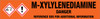 M-Xylylenediamine [CAS# 1477-55-0] - GHS Pipe Marking Label