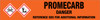 Promecarb [CAS# 2631-37-0] - GHS Pipe Marking Label