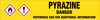 Pyrazine [CAS# 290-37-9] - GHS Pipe Marking Label