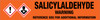 Salicylaldehyde [CAS# 90-02-8] - GHS Pipe Marking Label
