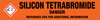 Silicon Tetrabromide [CAS# 7789-66-4] - GHS Pipe Marking Label